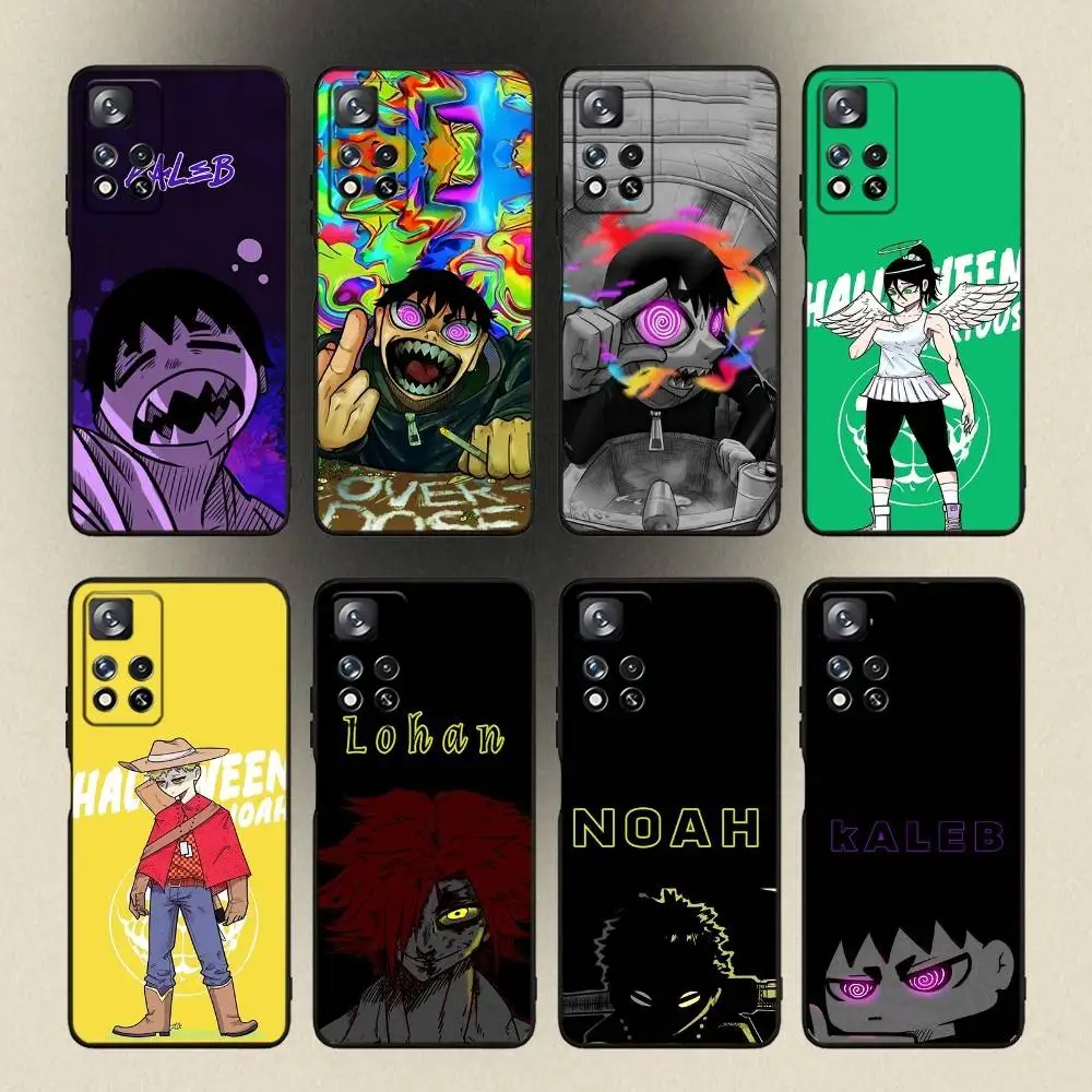 

Anime Sense Life Kaleb Phone Case For Samsung Galaxy A 91,80,73,72,53,52,51,22,5G,Plus,J,Note Soft Black Cover