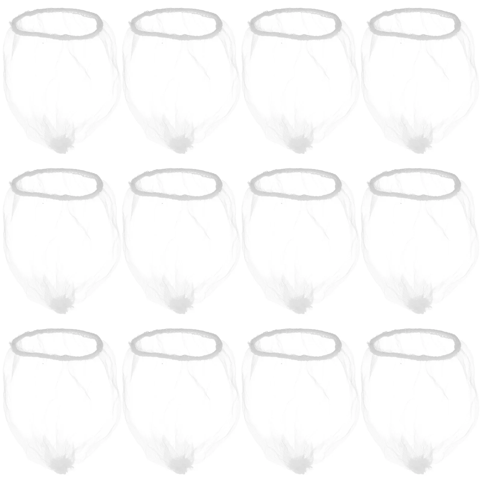 100 قطعة مصفاة حوض المطبخ أكياس شبكية للاستعمال مرة واحدة مكافحة انسداد الغذاء النفايات تصفية سهلة التركيب مصفاة حوض تصفية أكياس