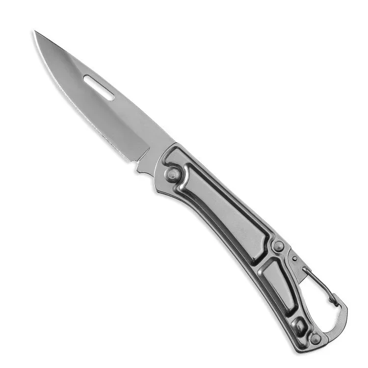 2024 New Pocket Fruit Knife, Stainless Steel Folding outdoor Knife with Non-slip Handle for Kitchen Accessories