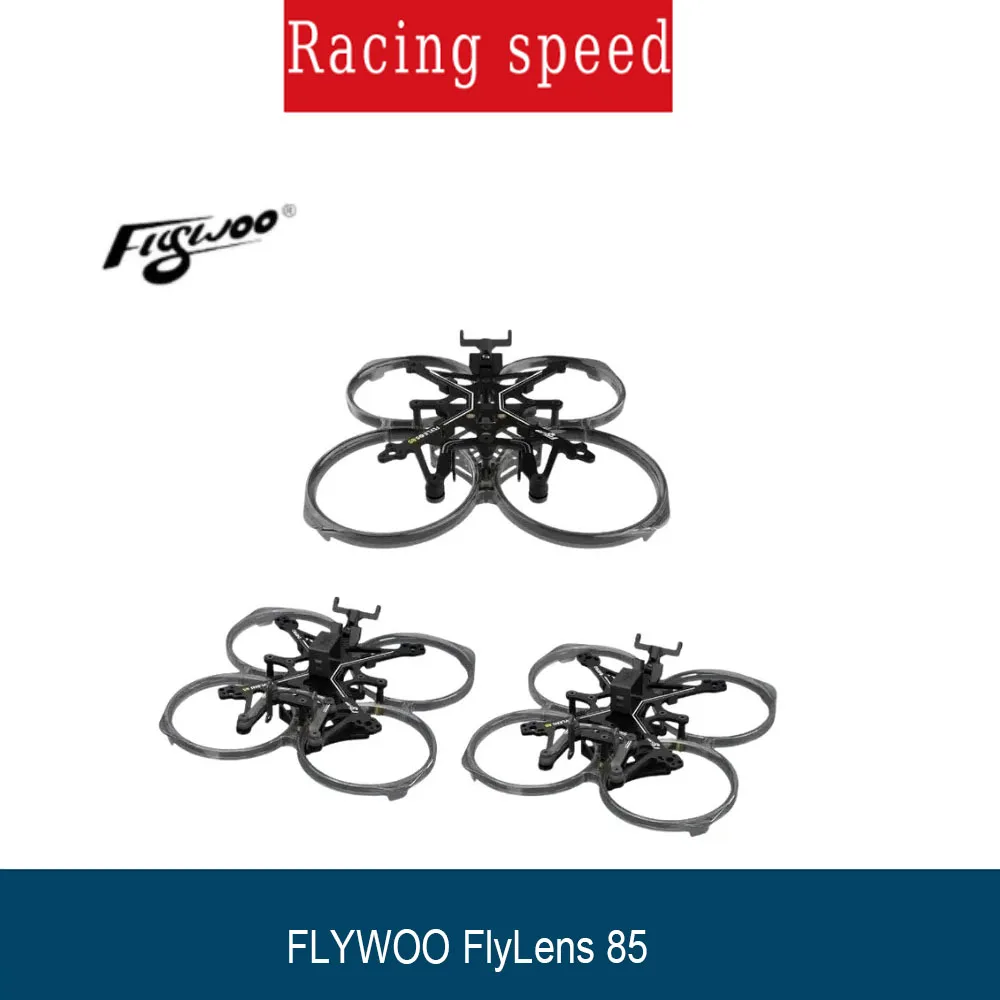 

FLYWOO 2 Inch FPV Drone Frame Kit for DJI O3 O4 O4PRO Air Unit, Compatible with FlyLens 85, Lightweight Freestyle Build