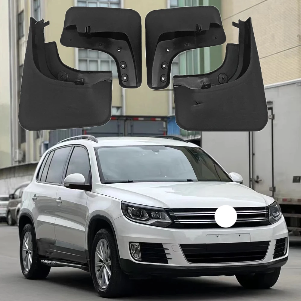 

4pcs Car-styling Mud Flaps For Volkswagen VW Tiguan MK1 2007-2015 Mudguards Splash Guards Fender Mudflaps Car Accessories