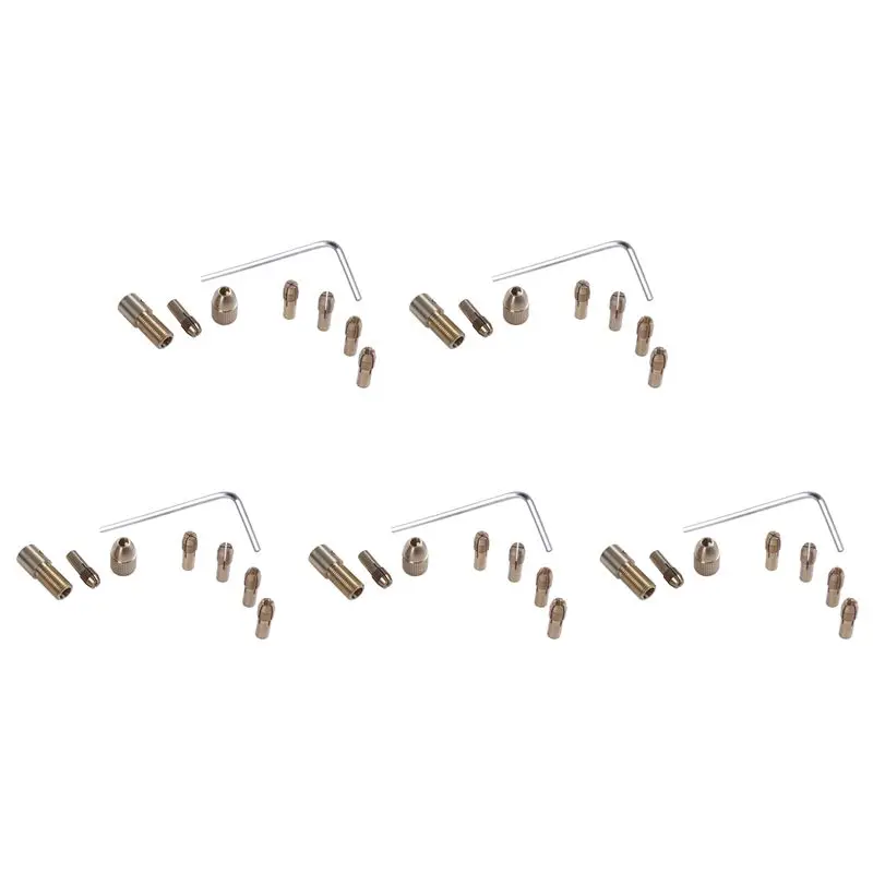 

ABUL-40-Piece 0.5-3Mm Drill Chuck Collets Set Of Quick Chuck For Mini Tools