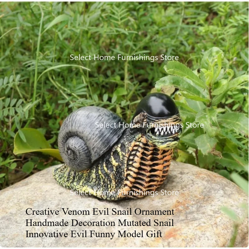

Suitable for Creative , Evil Snail Ornaments, Figurines, Decorations, Mutated Snails, Funny Models, Gifts