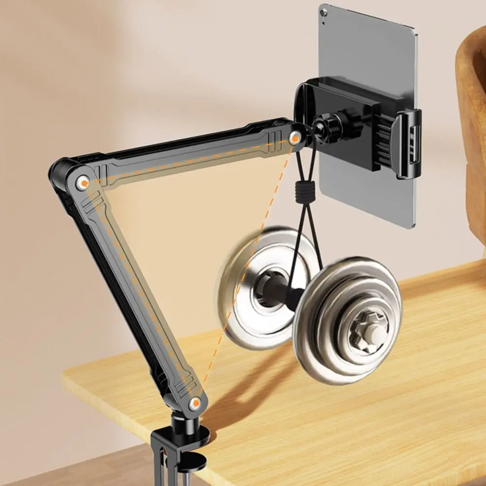 

Practical Adjustable Foldable Tablet Holder Long Arm Alloy 360 Degree Rotatable Stand Sturdy Tablet Stand Sofa