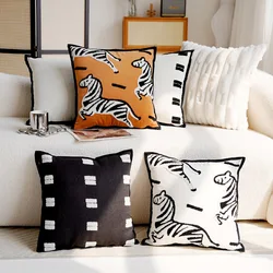 30x50/45x45CM Animal Retro Throw Pillow Cover Nordic Simple Luxury Stamping Waist Cushion Cover Decor Home Decorative Pillowcase