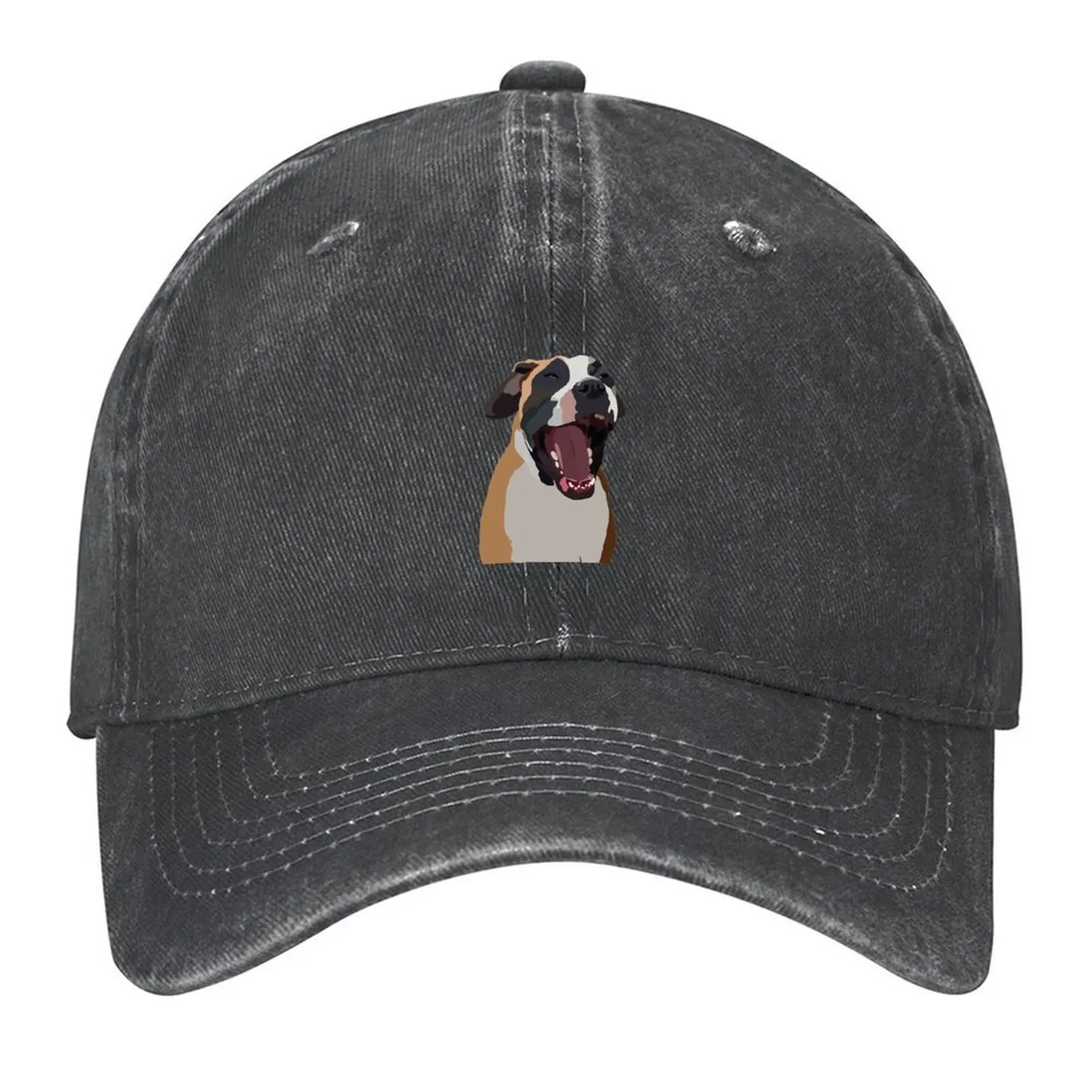 

Happy Boxer Baseball Cap party Hat sun hat Luxury Brand Beach Outing Men Women's