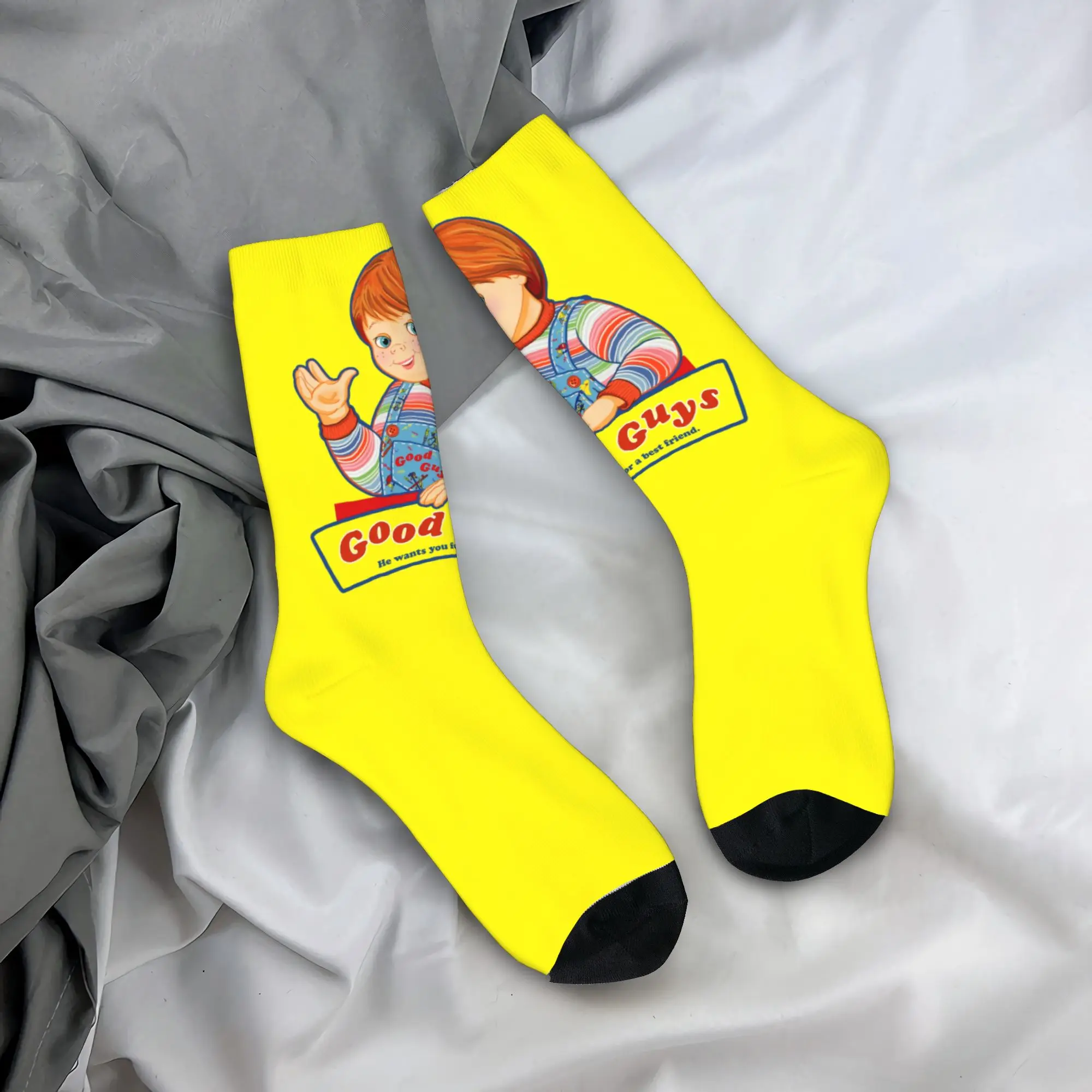 

Носки Custom Good Guys Child's Play: теплые модные носки-новинка с Чакки для мужчин и женщин