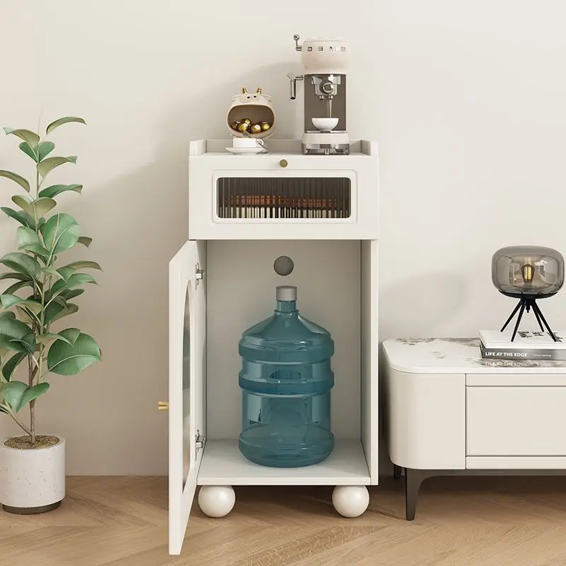 Side cabinet, tea cabinet, small and narrow integrated living room, coffee machine, kitchen storage, dining side cabinet