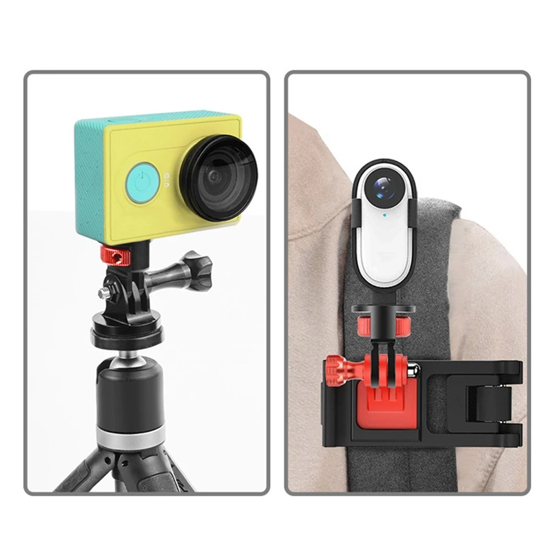 For Gopro Series DJI Insta360 Sports Camera Accessories Multi-Function 1/4 Adapter Interface 1/4 Adapter