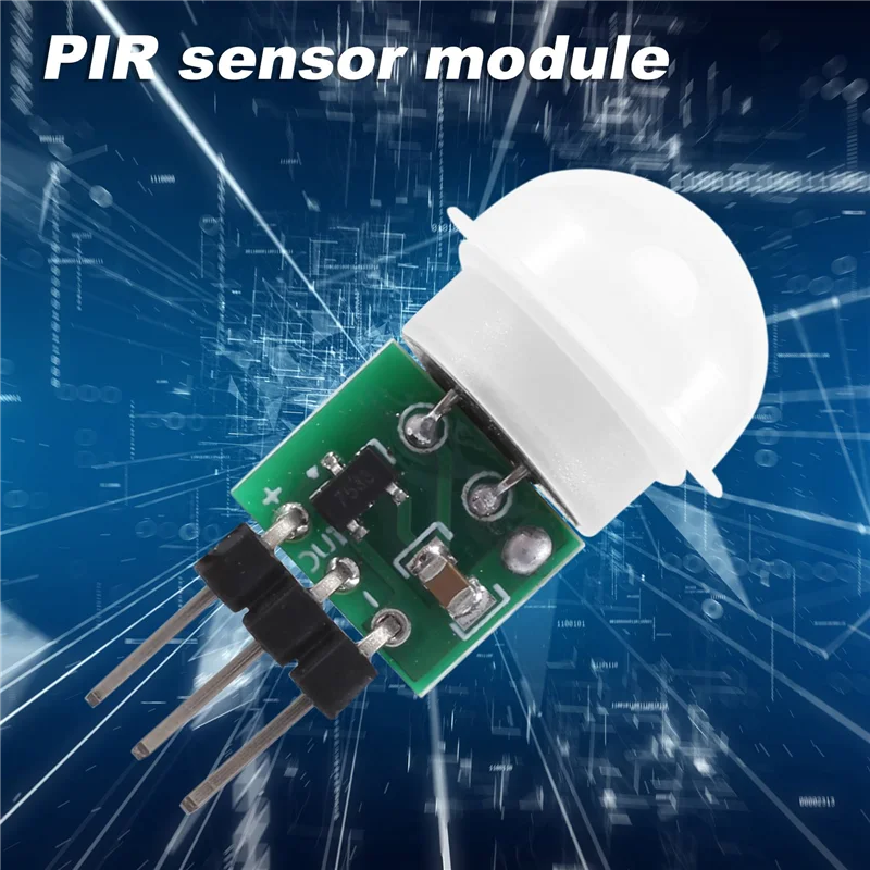 AED7-AM312 PIR Sensor,5 Pack PIR Motion Sensor Outdoor Mini Pyroelectric Infrared PIR Human IR Sensor Module Body