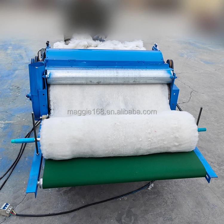 380V Small Carding Cotton Machine 30-40 Kg/h Sheep Wool Textile Carding Machine for Cotton Processing