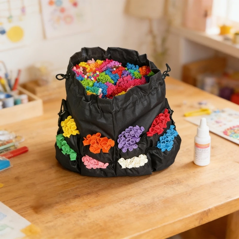 Balloon Bag Wide Mouth Tool Storage Bag Multi pocket Balloon Tool Bag high quality