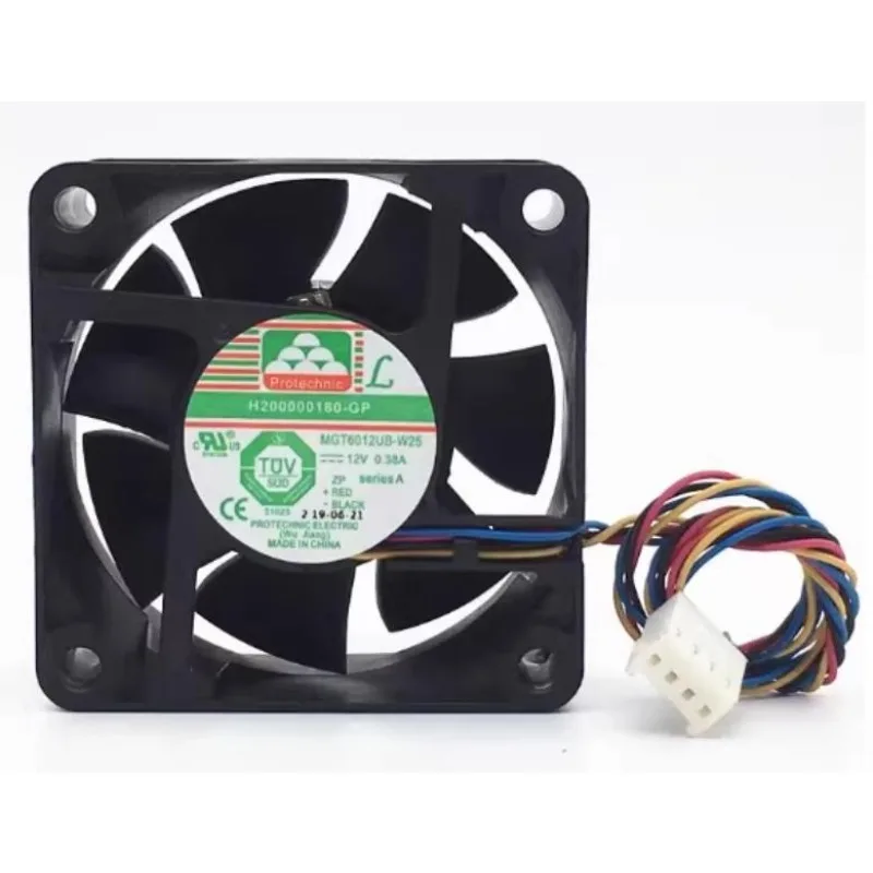 

NewFan for MGT6012UB-W25 12V 0.38A 6CM 6025 Fan 60*60*25MM