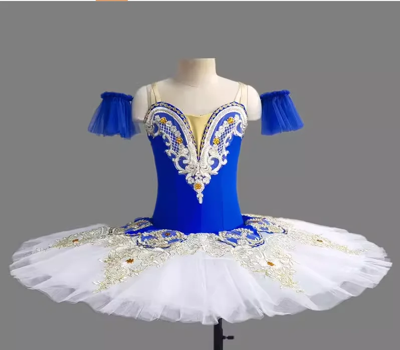 เด็กบัลเล่ต์มืออาชีพชุดเจ้าหญิง Swan Lake เส้นด้ายสีชมพู UTU ชุด STAGE เครื่องแต่งกาย