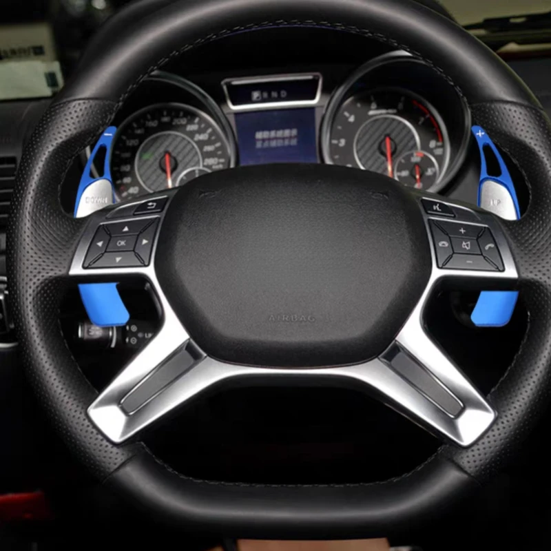 

Car Steering wheel paddle shifters Aluminum Shift Paddle For Mercedes-Benz AMG SL65 ML63 GL63 C63 E43 A45 C65 GLA45 CLS63