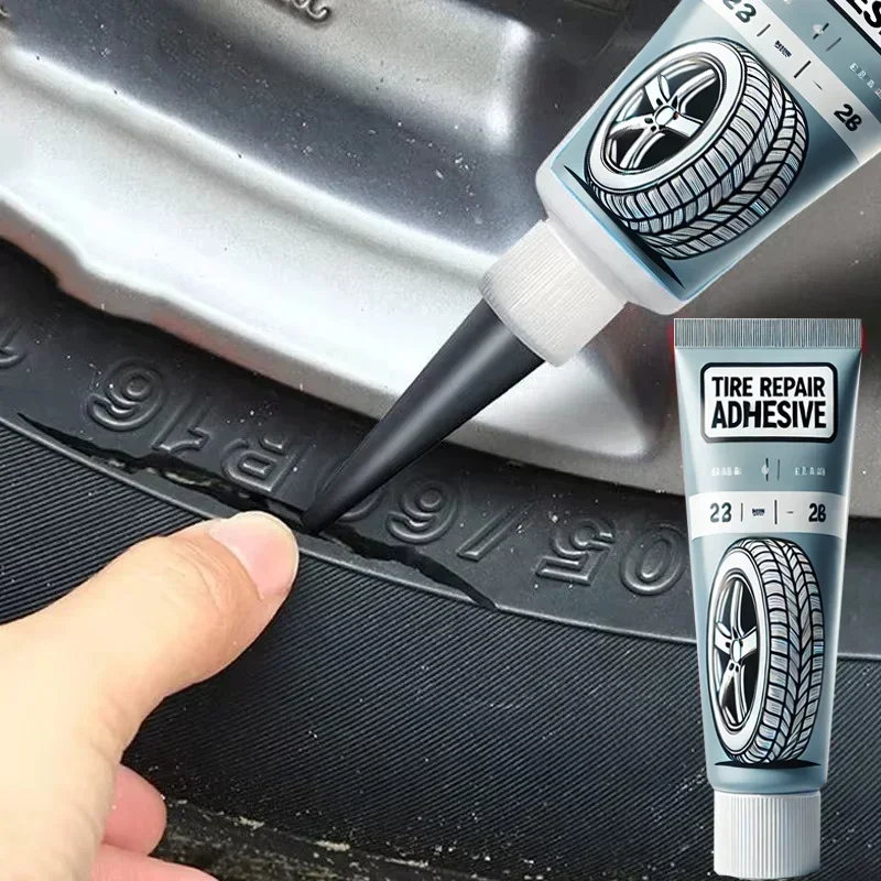 Tire Repair Black Glue Strong Rubber Wear-resistant Non-corrosive Car Instant Strong Tools Adhesive Instant Bond Repair