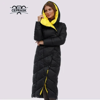 CStore ASK-Doudoune X-Long pour Femme, Manteau Chaud Rembourré Matelassé, Pardessus en Coton Optique, Parkas d'Hiver de Qualité, Mode Femme, 2023