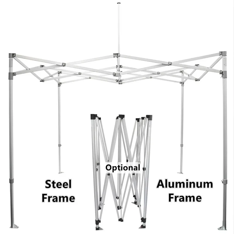 Folding Tent Outdoor 10x10 10x20ft Pop Up Canopy Gazebo Folding Tent Movable for Exhibition Trade Show