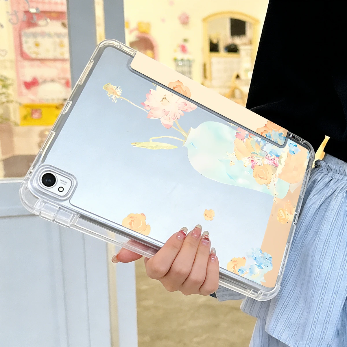 Y Fold Tablet Case For Huawei 11 2021-2023 SamsungS7 11 iPad 11th 2025 iPad 4/5th 10.9 iPad10.2 7/8/9th SamsungS9 S10 Plus 12.4