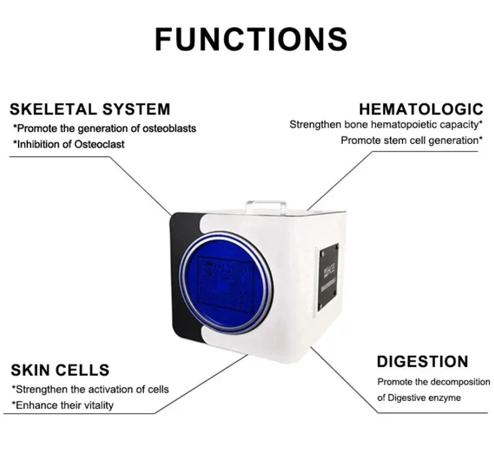 Dispositivo di terapia della frequenza Tera Hertz strumento di energia cellulare Terahertz terapia di riscaldamento fotonica massaggio riabilitazione sanitaria