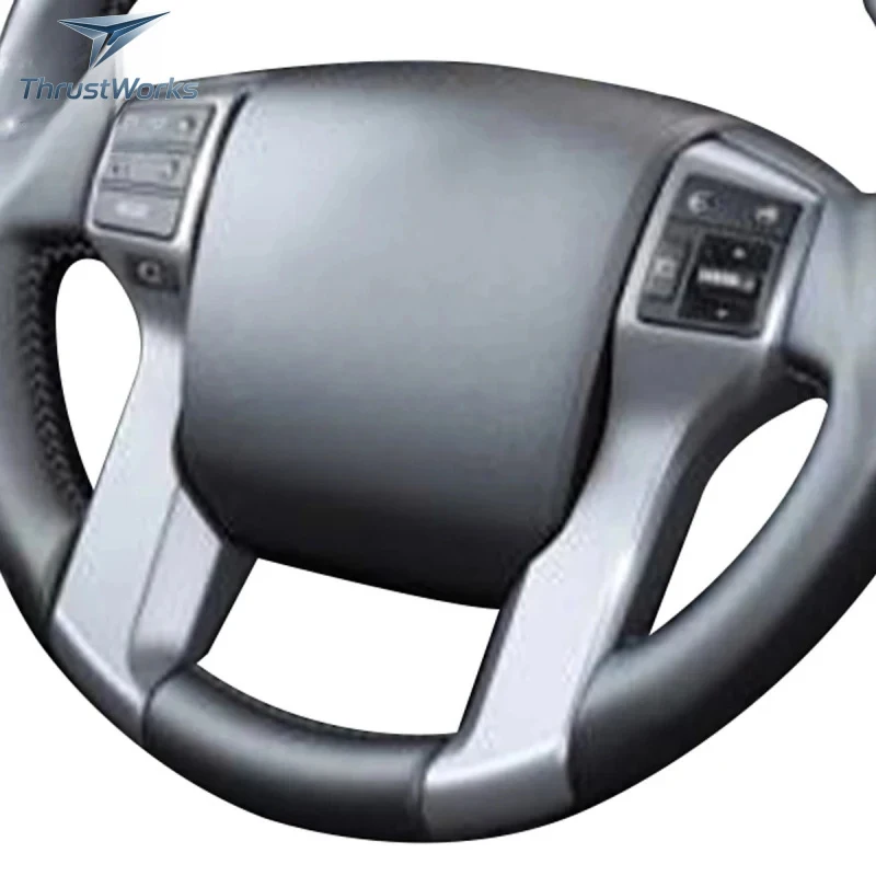

ThrustWorks AUTO Complete Real Leather Steering Wheel 2009-2024 New