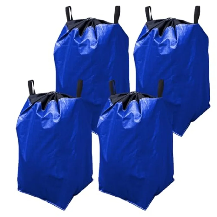 

66 Gallon Extra Large Moving Bags with Handles, Heavy Duty Waterproof Storage Totes for College Dorm and Home, Packing Supplies