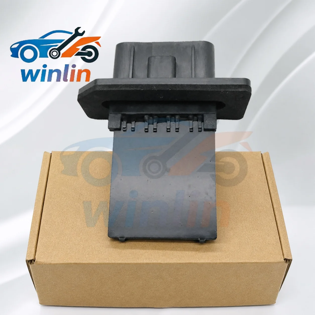 OEM 4L2Z19A706AA Blower Motor Resistor For Ford Expedition Explorer Sport Trac Mercury Mountaineer Lincoln Aviator New