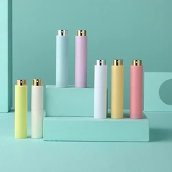 10ml Mini Perfume Bottling Atomizer Macaron Color Portable Rotating Sample Perfume Disinfectant Refillable Empty Cosmetic Tools