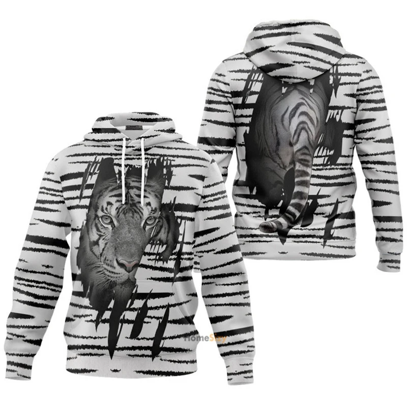 

Hoodies 3d Print Animals Tigers Hooded Sweatshirts Men Women Autumn Oversized Hoodie Kids Long Sleeve Pullovers Tracksuits Coat