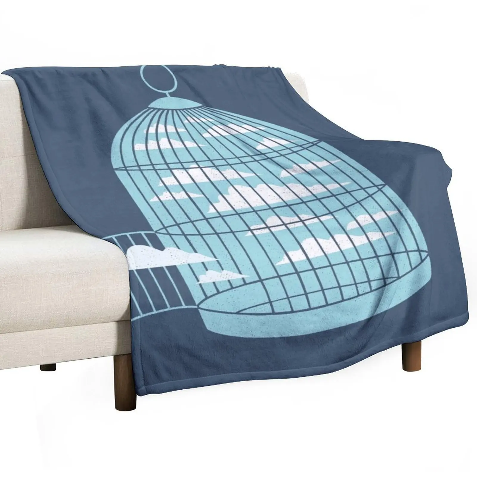 

Free as a Bird Throw Blanket Soft Plush Plaid for sofa Soft Plaid Blankets