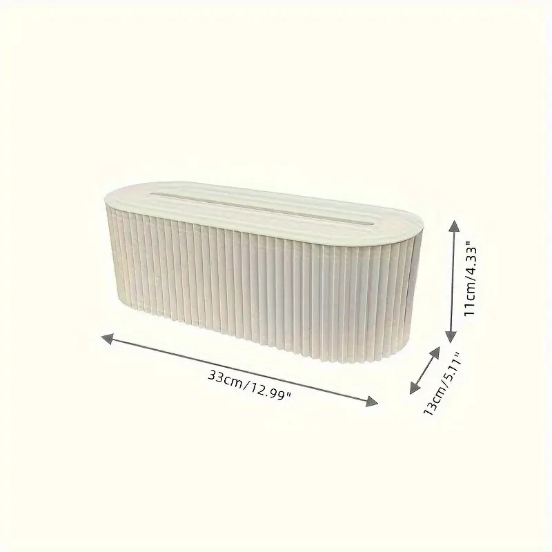 Large-Capacity Cable Management Box with a Lid - Desktop Storage Box for Office And Home Use, Plastic, Halloween Christmas Gifts