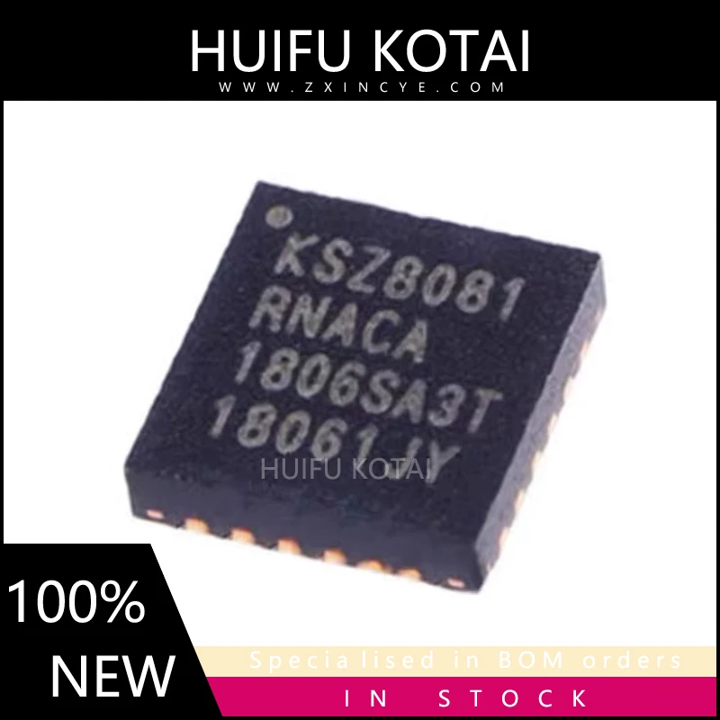 1PCS  KSZ8081RNACA-TR KSZ8081 QFN-24  New Spot Inventory