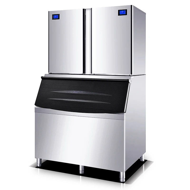 Commercial 700kg /24H Large Capacity Cube Ice Maker Machine for convenience stores