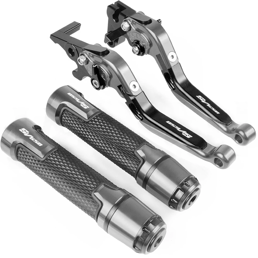 For Suzuki SV650 SV 650 1999 2000 2001 2003 2004 2005 2002-2012 Motorcycle Adjustable Foldable Brake Clutch Lever Handle Grips