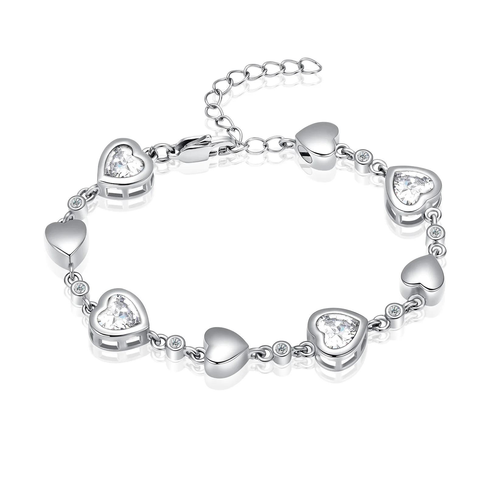 heart-shape-cremation-bracelet-chain-for-human-ashes-urn-jewelry-memorial-ashes-chain-bracelet-support-customization