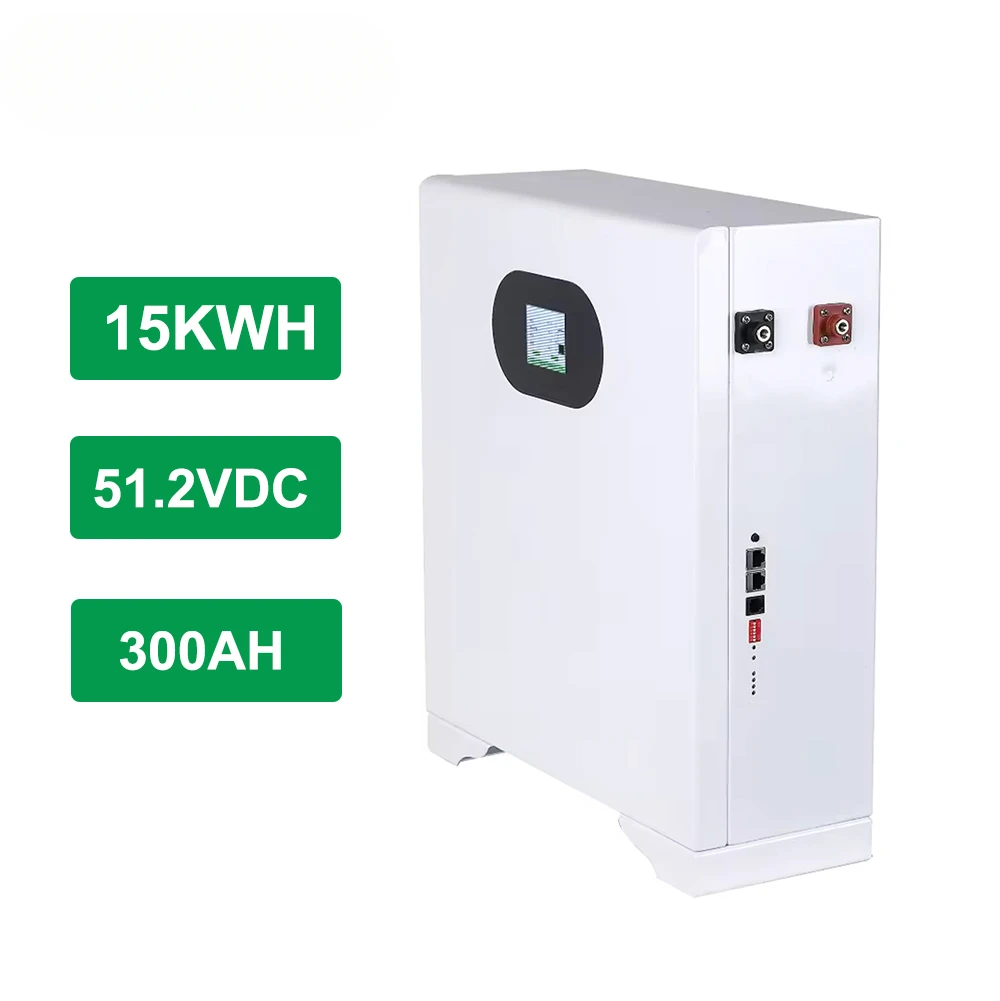 

Floor Standing 5KWH 10KWH 15KWH Deep Cycle Solar Battery Pack 51.2V 100Ah 200Ah 300Ah Lifepo4 Battery