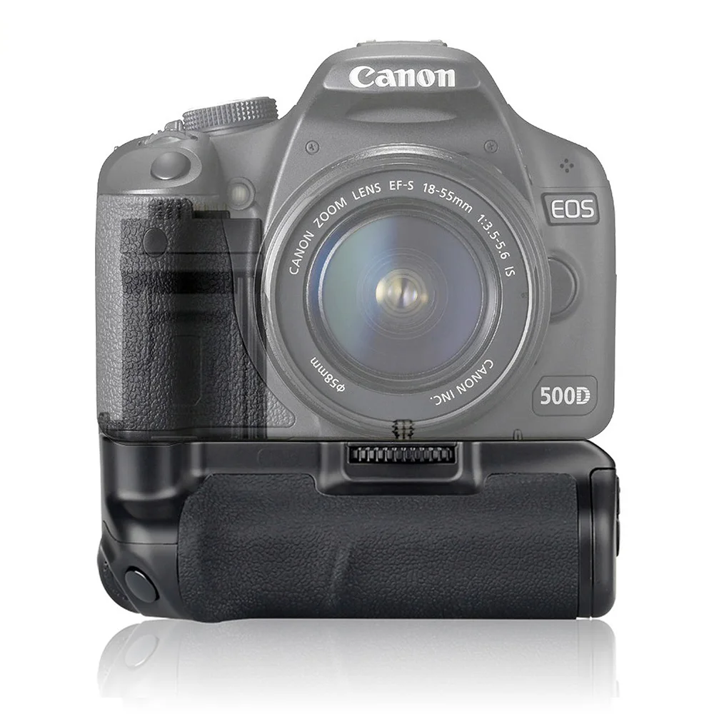 

Вертикальный батарейный грип Mcoplus BG-E5 для камер Canon EOS 1000D 500D 450D / Rebel XS T1i XSi / Kiss F Kiss X3 Kiss X2