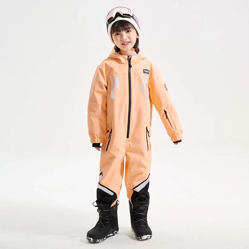 NANDN Children's Ski Wear Boys New Professional Girls Ski Equipment Set Full Set of Snow Wear