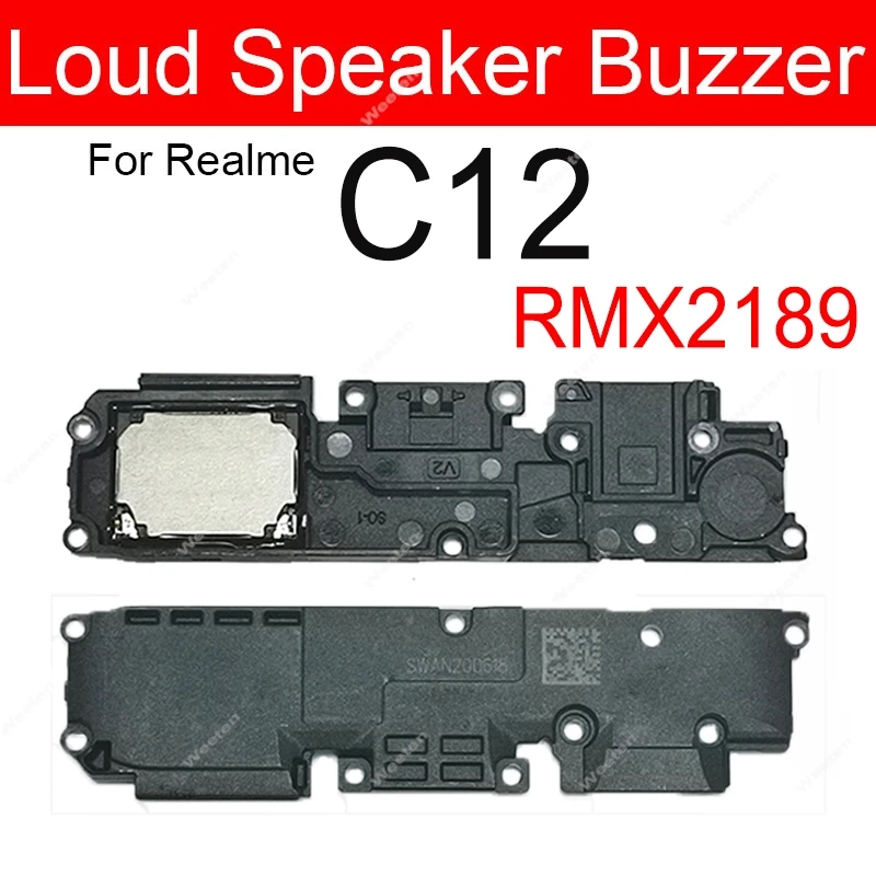 Loud Speaker Buzzer For Realme C1 C2 C3 C11 C12 C15 C17 C21 C21Y C20 C25 C25S Bottom Buzzer Sound Loudspeaker Ringer Parts