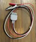 

BR-903PA NIHON 3-LEAD 8-PIN PINCH/GRABBER AHA ECG LEADWIRE WITH CLIP - NEW