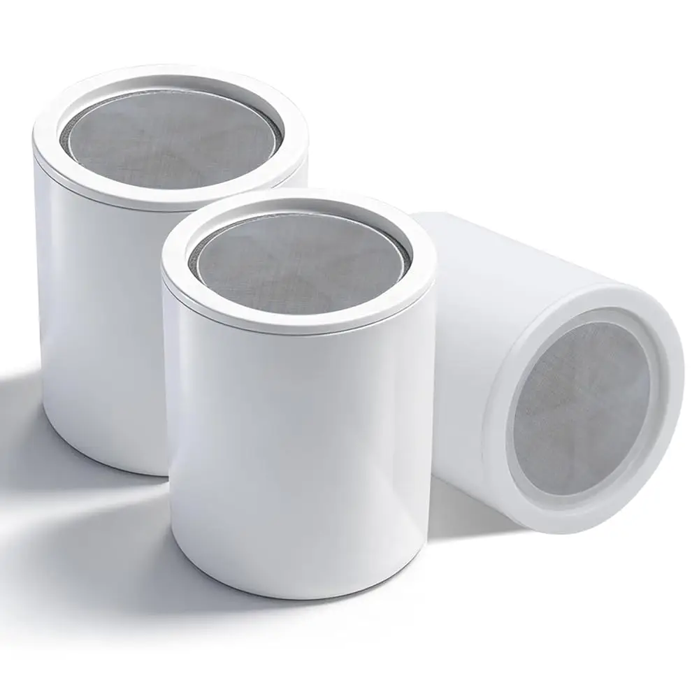 

Allexpresk3-Pack Replacement Shower Filter Cartridges Compatible with MyHalos, Gentle on Skin & Hair, Reduces Hard Water, Chlori