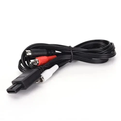 New S VIDEO Cable for Nintendo SNES N64 GameCube SVHS Red White S-Video S-VHS