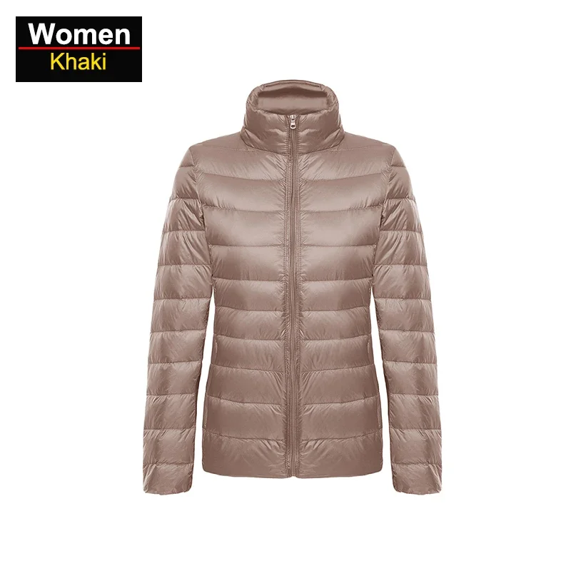 Packable Down s Women Ultralight Camping Trekking Waterproof Winter Coat Outdoor Windproof Warm Puffer