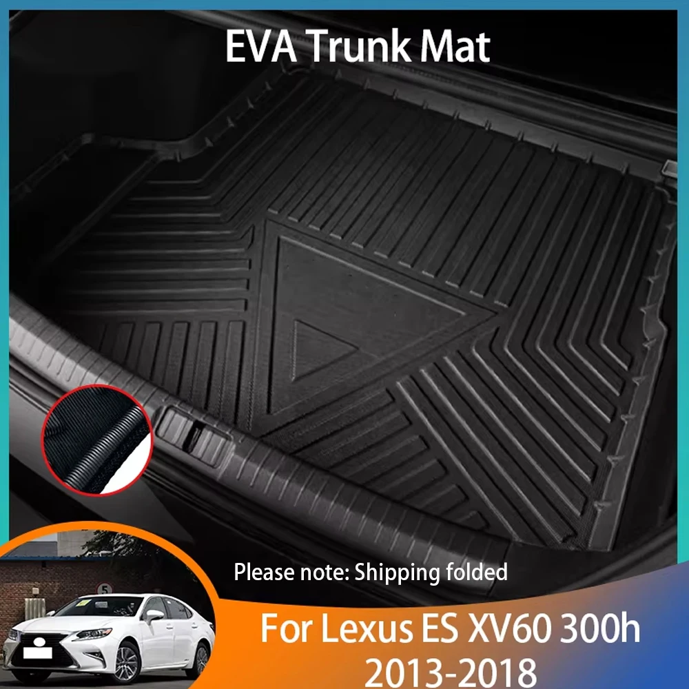 For Lexus ES XV60 300h 2013~2018 2014 Accessories Waterproof Cargo Tray Storage Pads Lower Storage Box Pads Protective Cover EVA