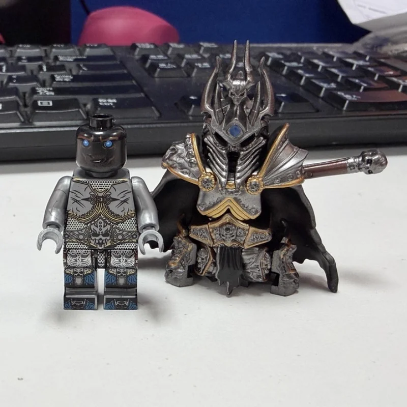 Figurines d'action de jeu, 1 pièce, série Gp201, armure, Puzzle magnétique, blocs de construction, accessoires de jouets, cadeaux pour garçons