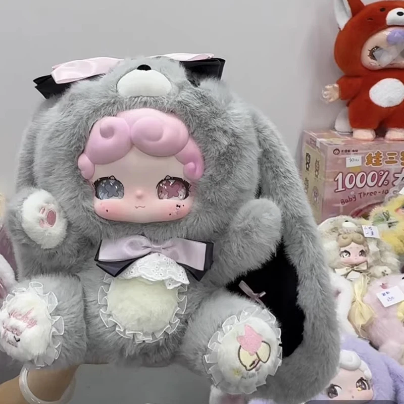 LuckyDeerNai الحلو الشاي الأرنب 600% سلسلة صندوق أعمى دمية LuckyDeerNai الفينيل الوجه صندوق غامض لطيف الأرنب أفخم مفاجأة حقيبة اللعب