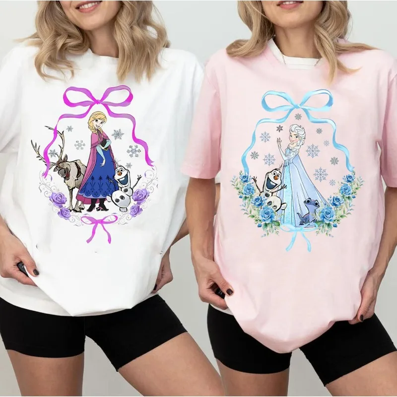 

Футболка с милым изображением принцессы Диснея и 3D-принтом. Милый и милый дышащий быстросохнущий топ.