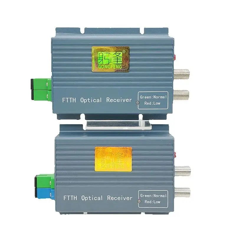 

FTTH CATV Node Optic Receiver Equipment Media Converter AGC WDM Applications ONU XPON Network Transmission Best Price Wholesale