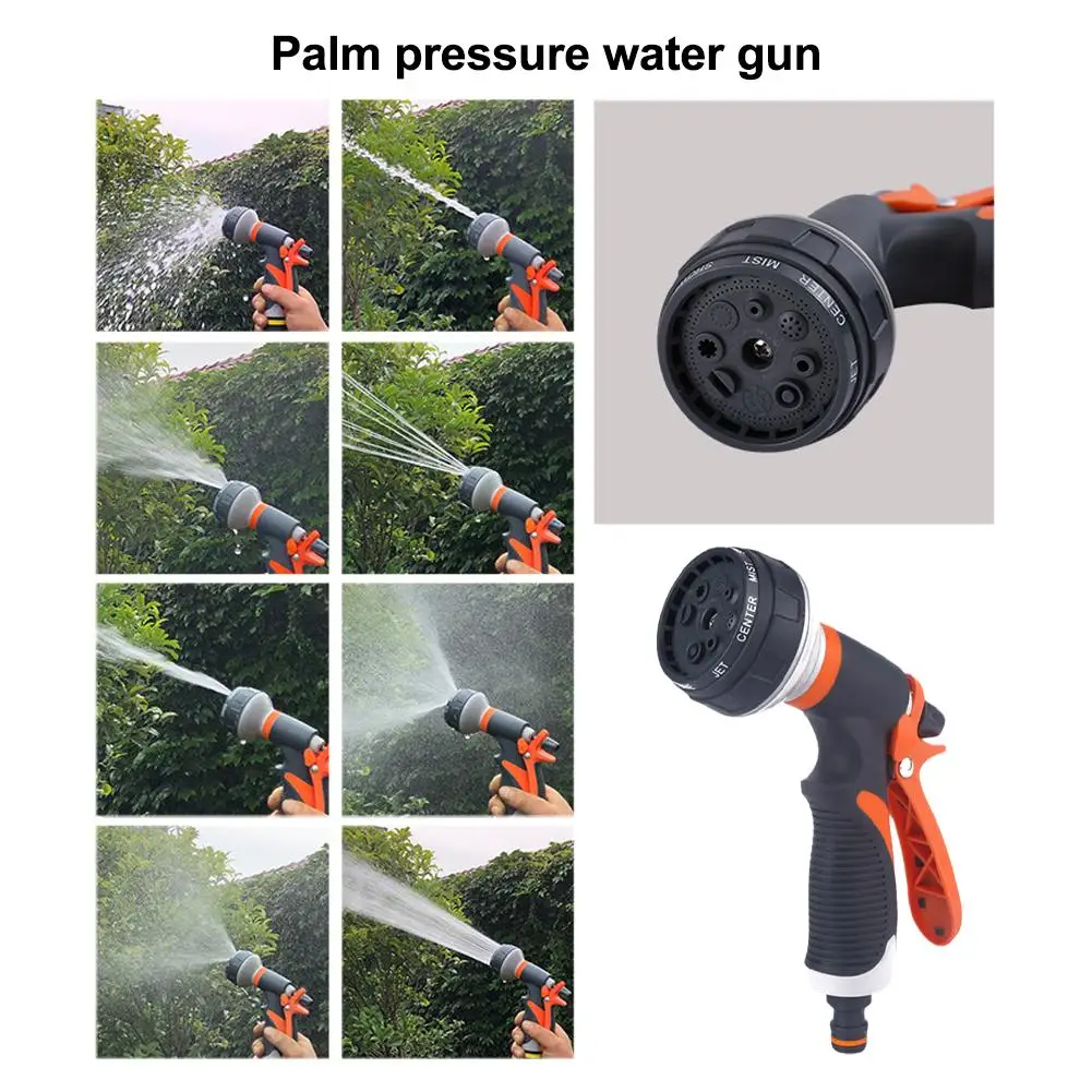 Spray Lawn Watering Multi-function Car Wash High Pressure Sprinkle Tools Nozzle Hose Garden Hand-held W1e6