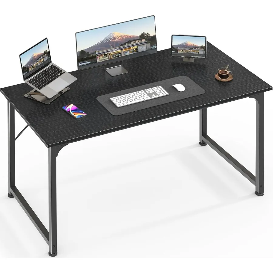 

Huuger Computer Desk 40 Inch Office Desk Gaming Desk with Storage Writing Desk Work Desk for Home Office Study Modern Simple De